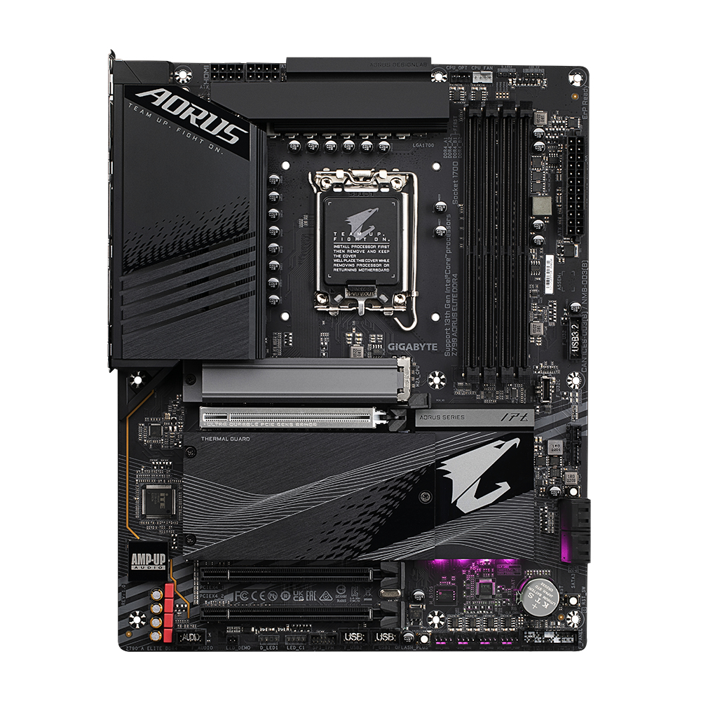 Bekijk afbeelding 2 van Gigabyte 1700 Z790 AORUS ELITE DDR4 - DDR4/4xM.2/HDMI/ATX